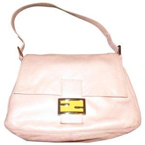 FENDI Limited Pink Mamma Zucco Chrome FF Clasp